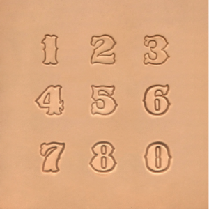 chiffres à frapper fantaisie