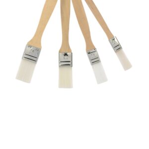 Pinceaux plats queue de morue en nylon