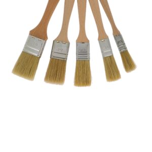 Pinceaux plats à laquer