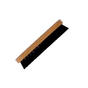 Brosse 5 rangs soie noire