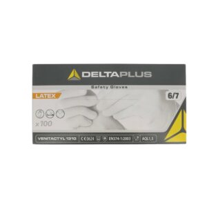 Gants en latex poudrés