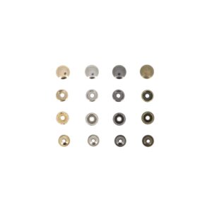 Boutons pressions "Forts" - Ø 12,5 mm