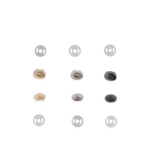 Fermoirs magnétiques avec ailettes - 18 mm