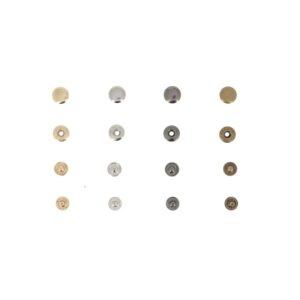 Boutons pressions "Boules" - Ø 12,5 mm