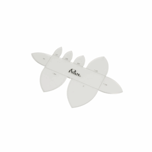 Gabarit en acrylique bout de ceinture