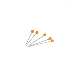 épingles tête de verre de murano - MOUTARDE